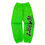 Thumbnail: Sp5der FW25 Punk V2 Rhinestone Track Pants in Bright Green