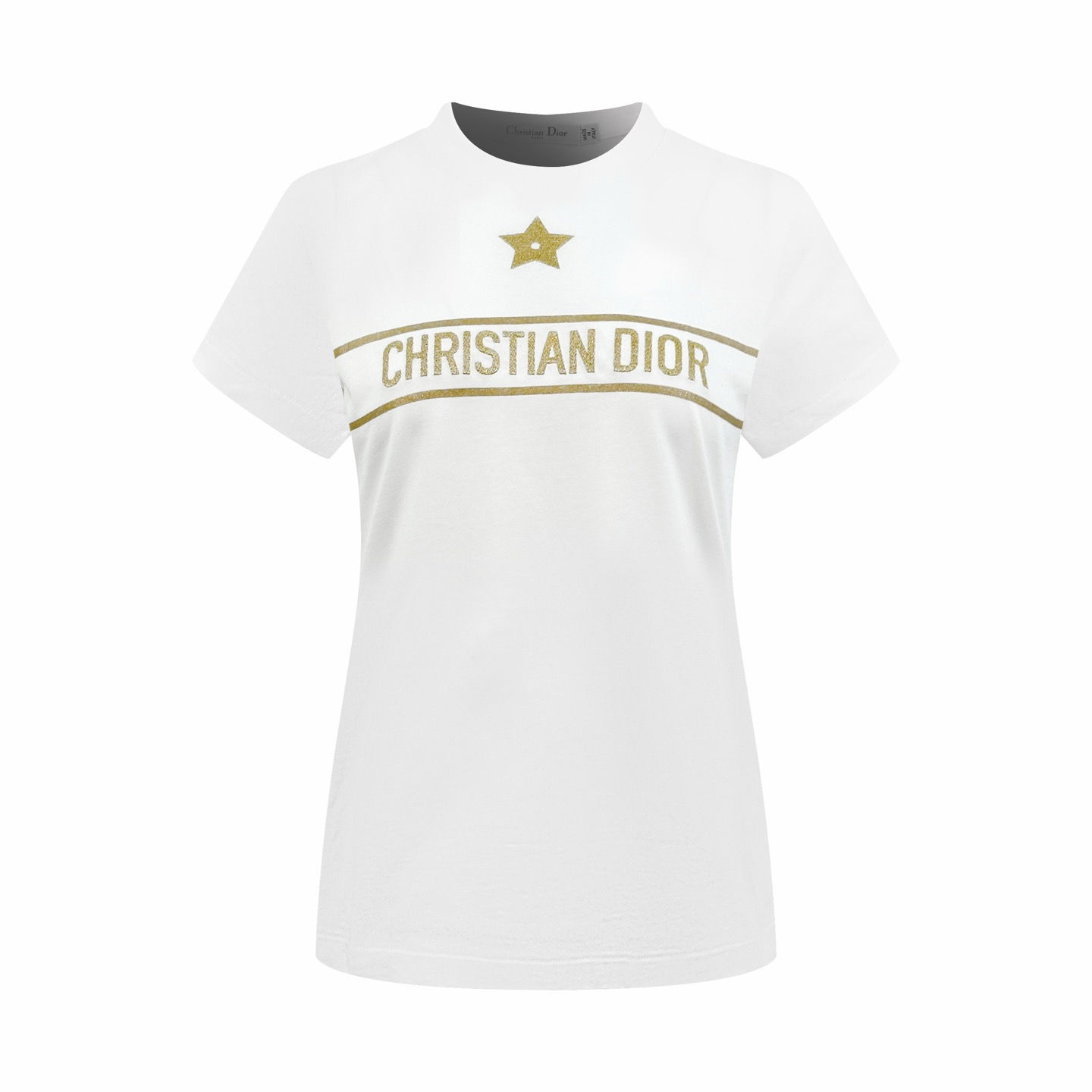 SS26 Embroidered T-Shirt in White