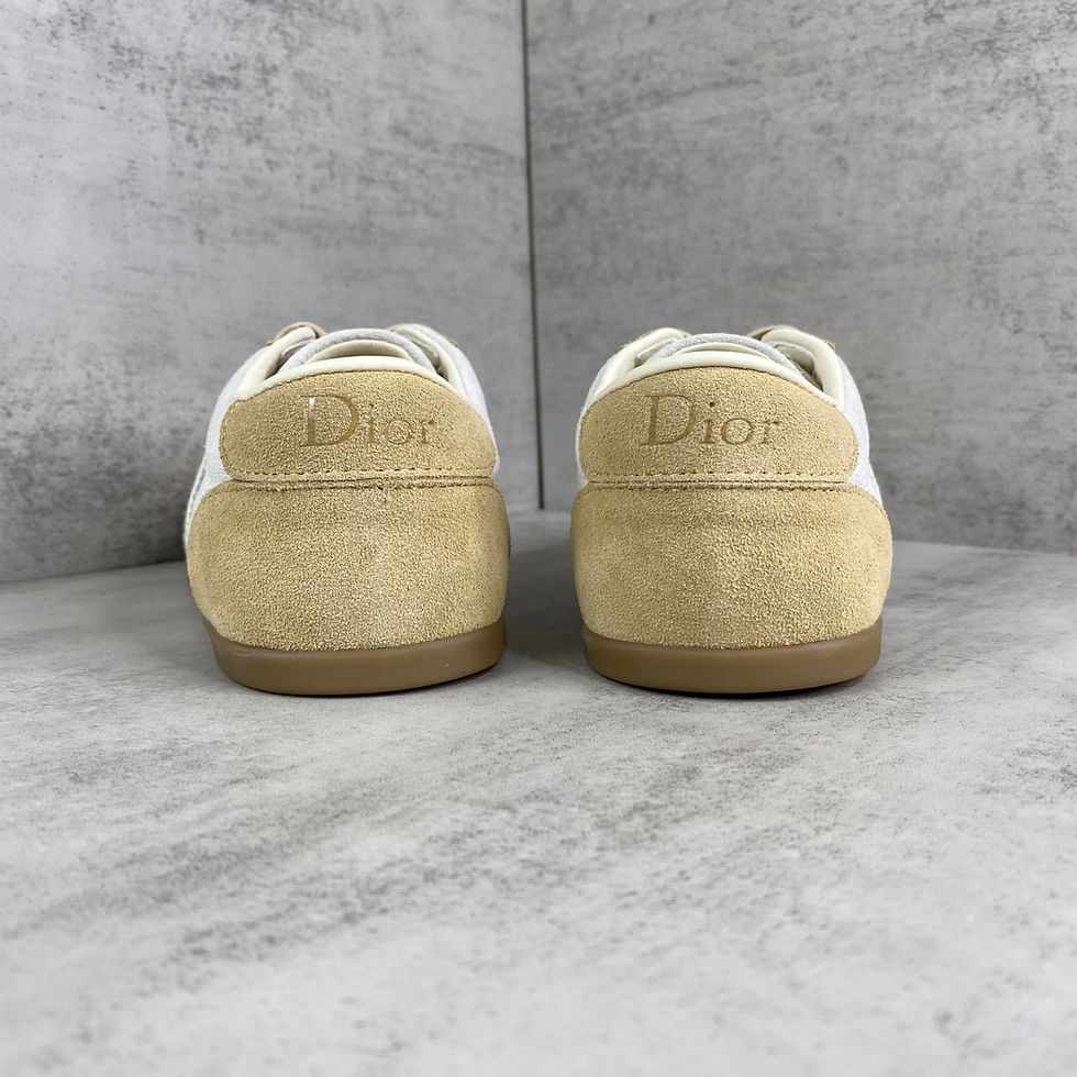 Thumbnail: SS26 Ribbon Sneaker in White/Beige
