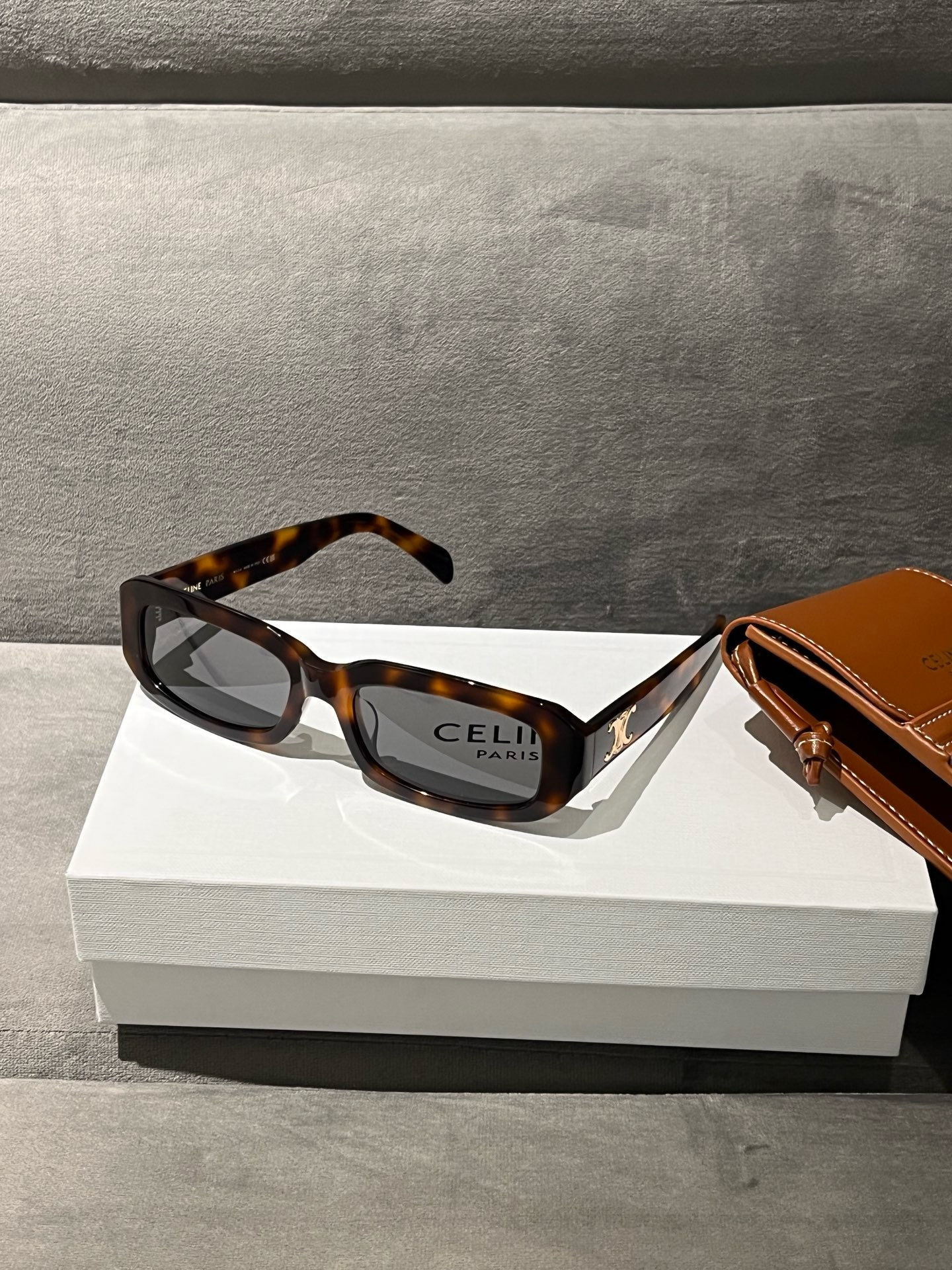 SS26 Triomphe 54mm Rectangular Sunglasses
