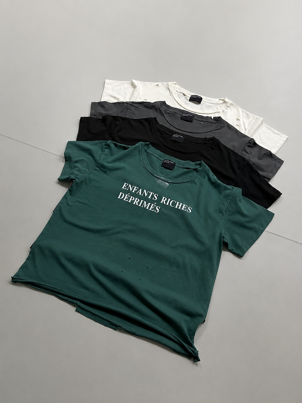 Thumbnail: ERD Distressed Logo Print Tee in 4 Colors