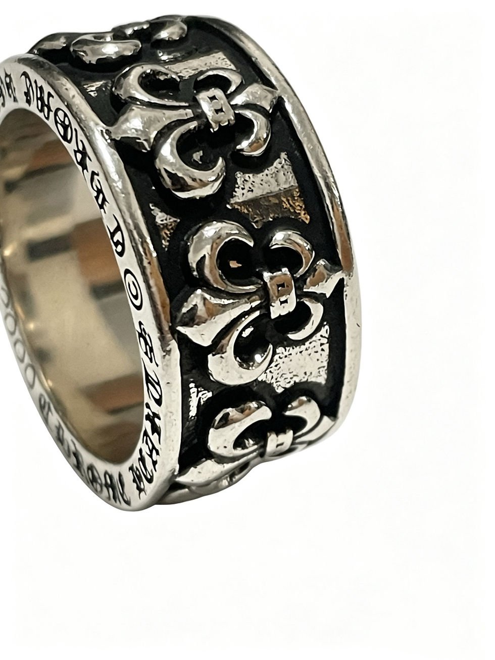 Thumbnail: CH Fleur de Lis Spinner Ring