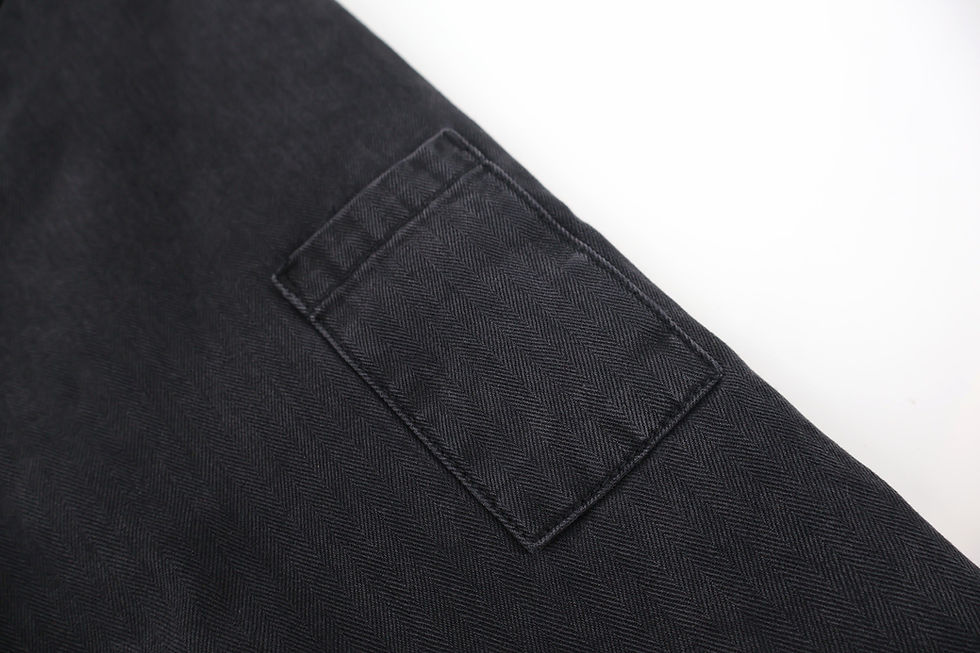 Thumbnail: CH SS26 Washed Denim Dagger Zip Jacket
