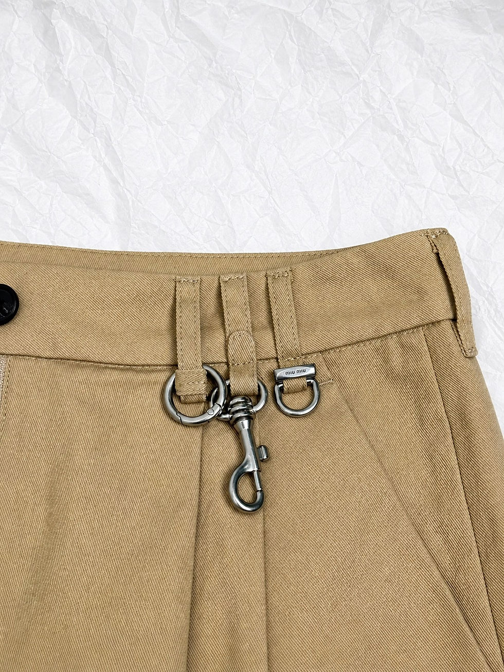 Thumbnail: SS26 Chino Mini Skirt