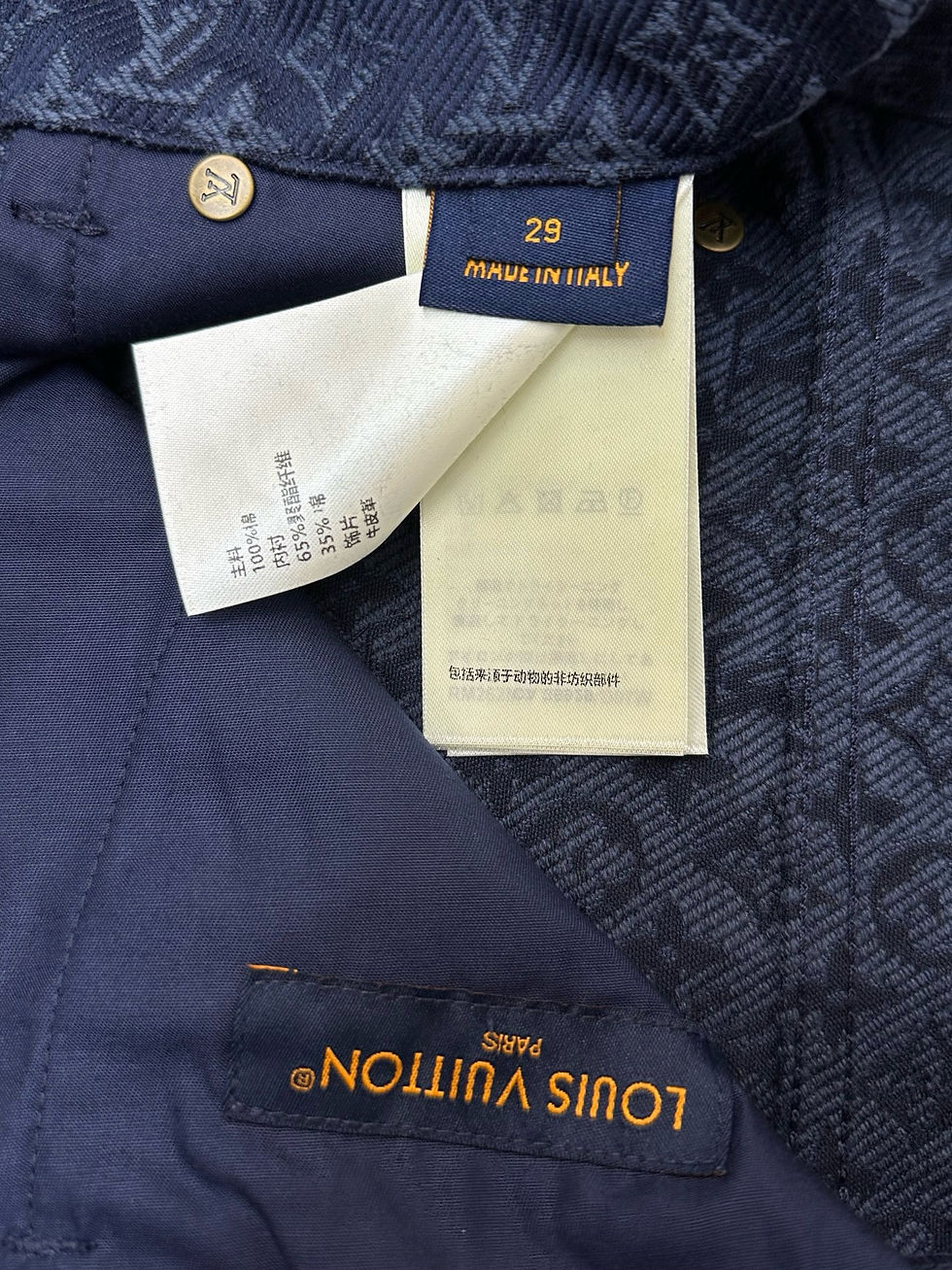 Thumbnail: SS26 Monogram Nautical Denim Pants