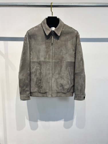 The Row FW25 Ronan Suede Blouson Jacket | highstreetporter