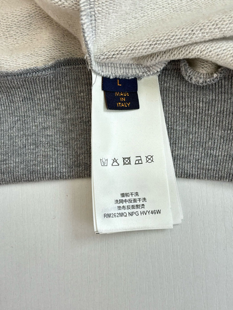 Thumbnail: SS26 Embroidered Signature Zipped Hoodie