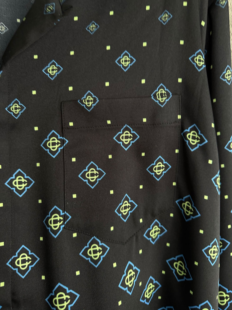Thumbnail: SS26 Gradient Monogram Short-Sleeve Shirt