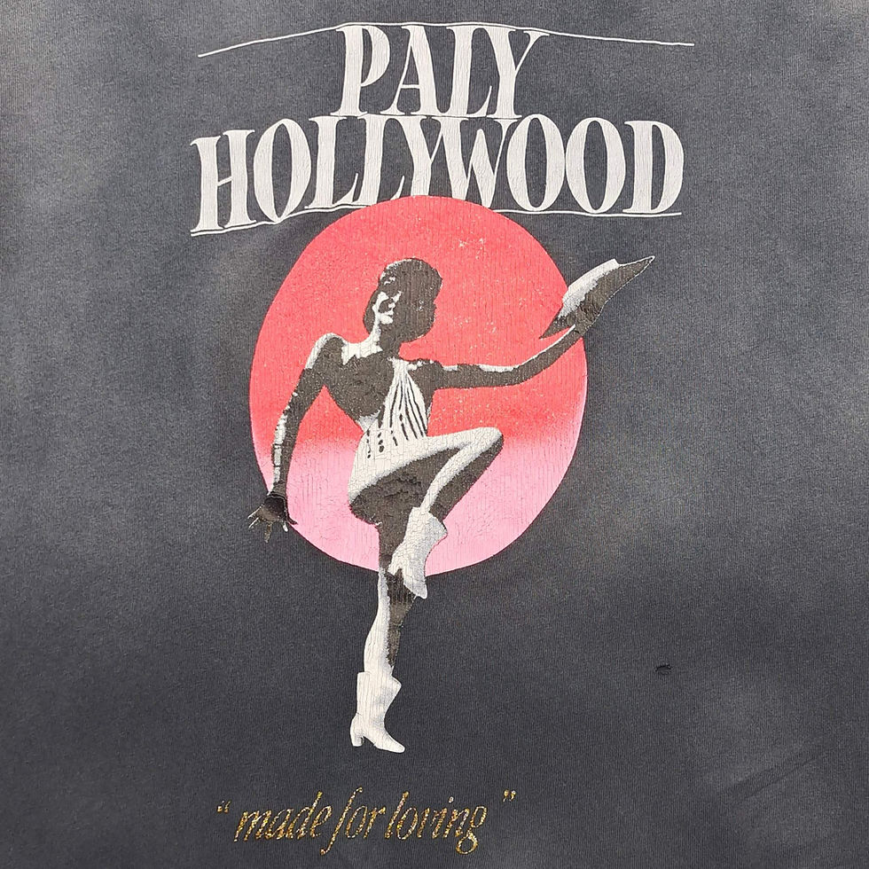 Thumbnail: Paly Hollywood SS26 Myra Breckenridge Distressed Print Longsleeve