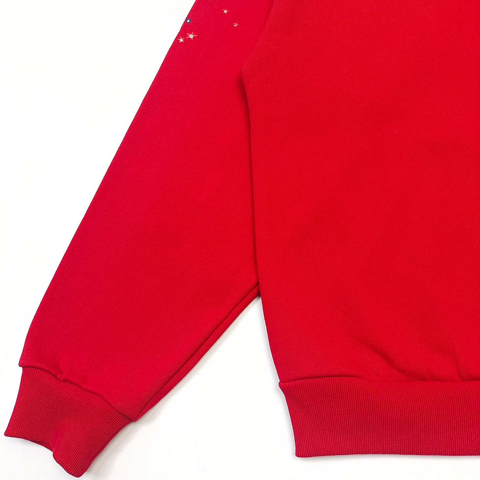 Thumbnail: Sp5der SS26 Angel Number Hoodie in Red