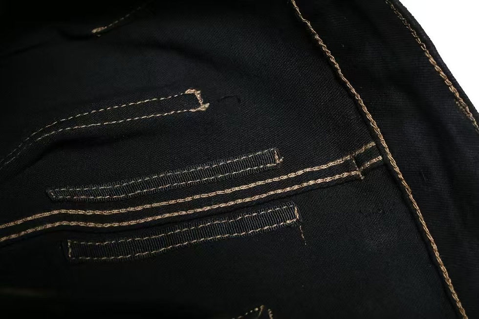 Thumbnail: RO DRKSHDW Bolan Flared Waxed Jeans