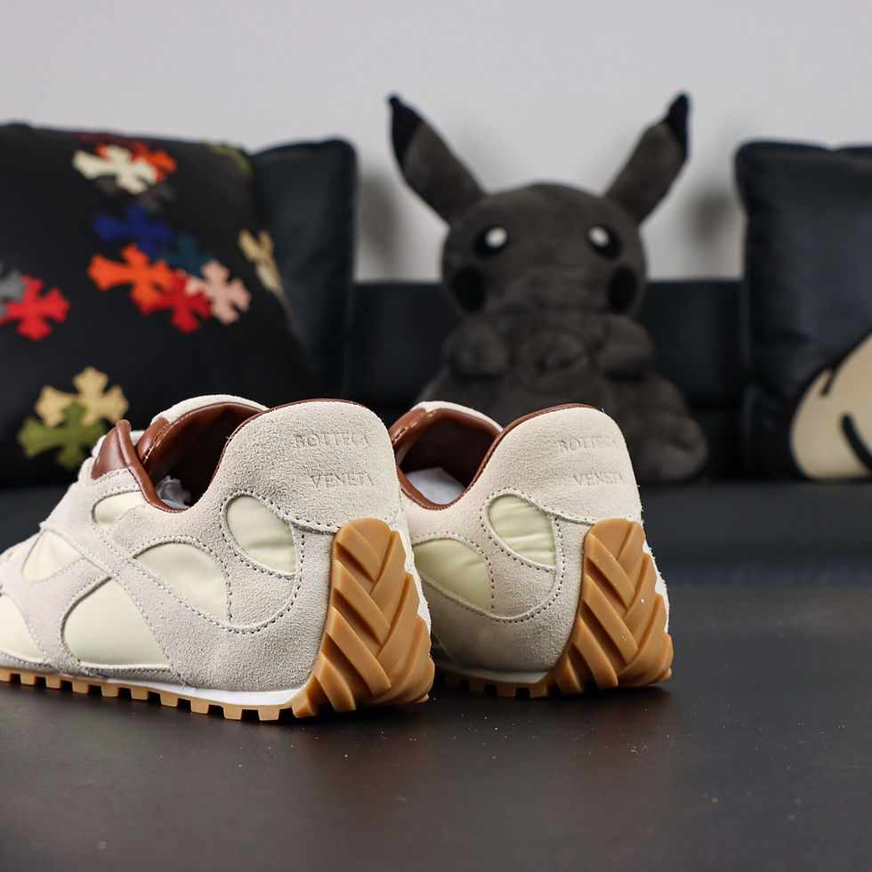 Thumbnail: BV SS26 Orbit Flash Sneakers in Sea Salt/Caramel