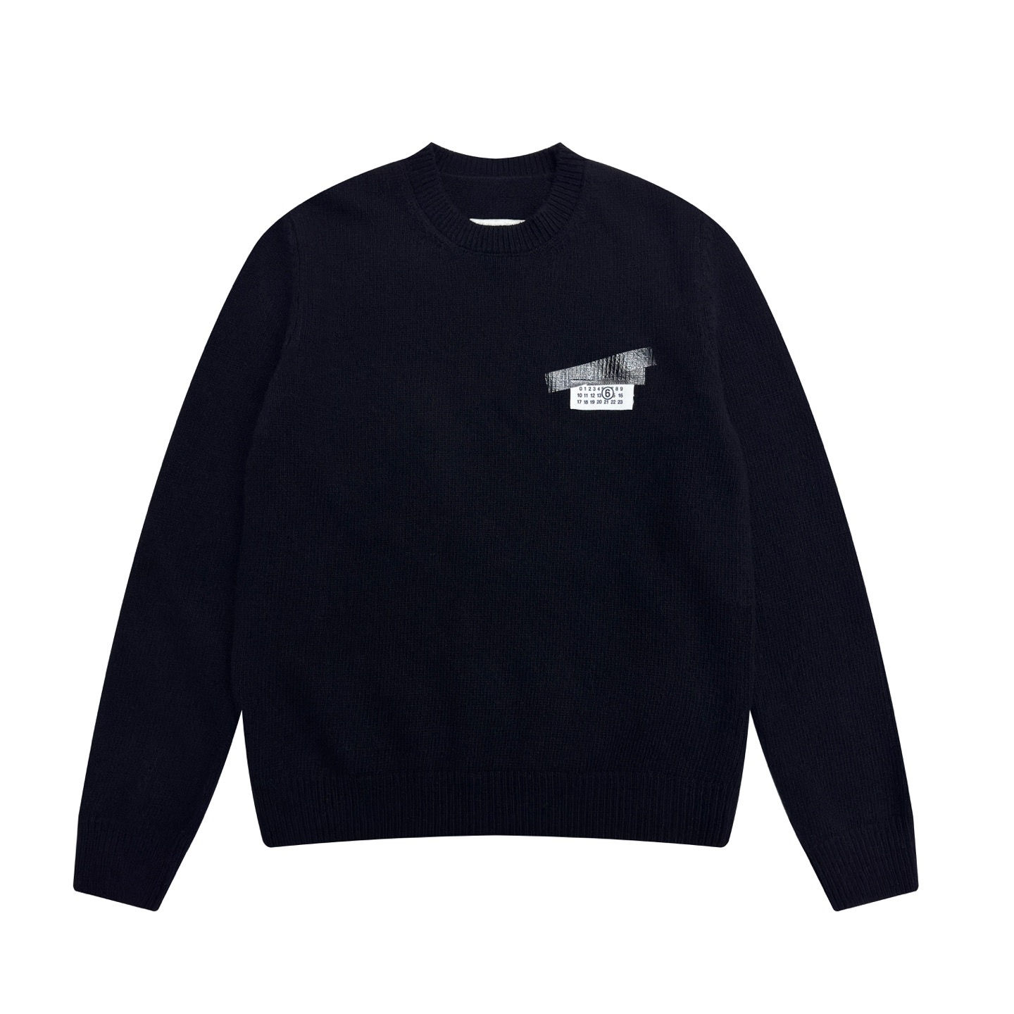 SS26 Numbers Logo Crewneck Sweater