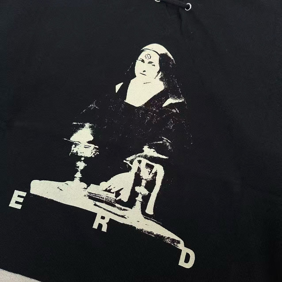 Thumbnail: ERD FW26 They Broke Me Hockey Jersey Sweater