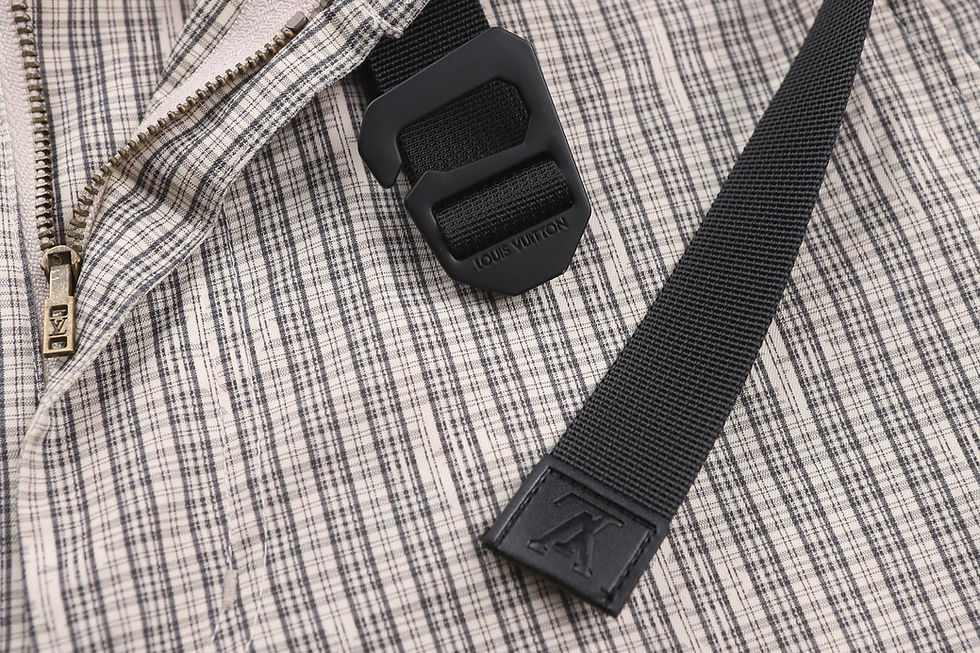 Thumbnail: SS26 Monogram Check Convertible Pants