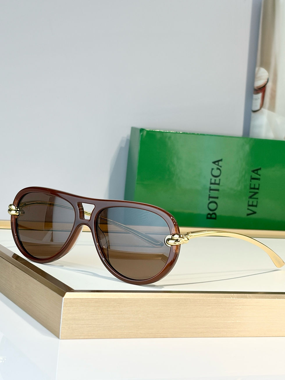 Thumbnail: BV SS26 Knot Aviator Sunglasses in 13 Colors