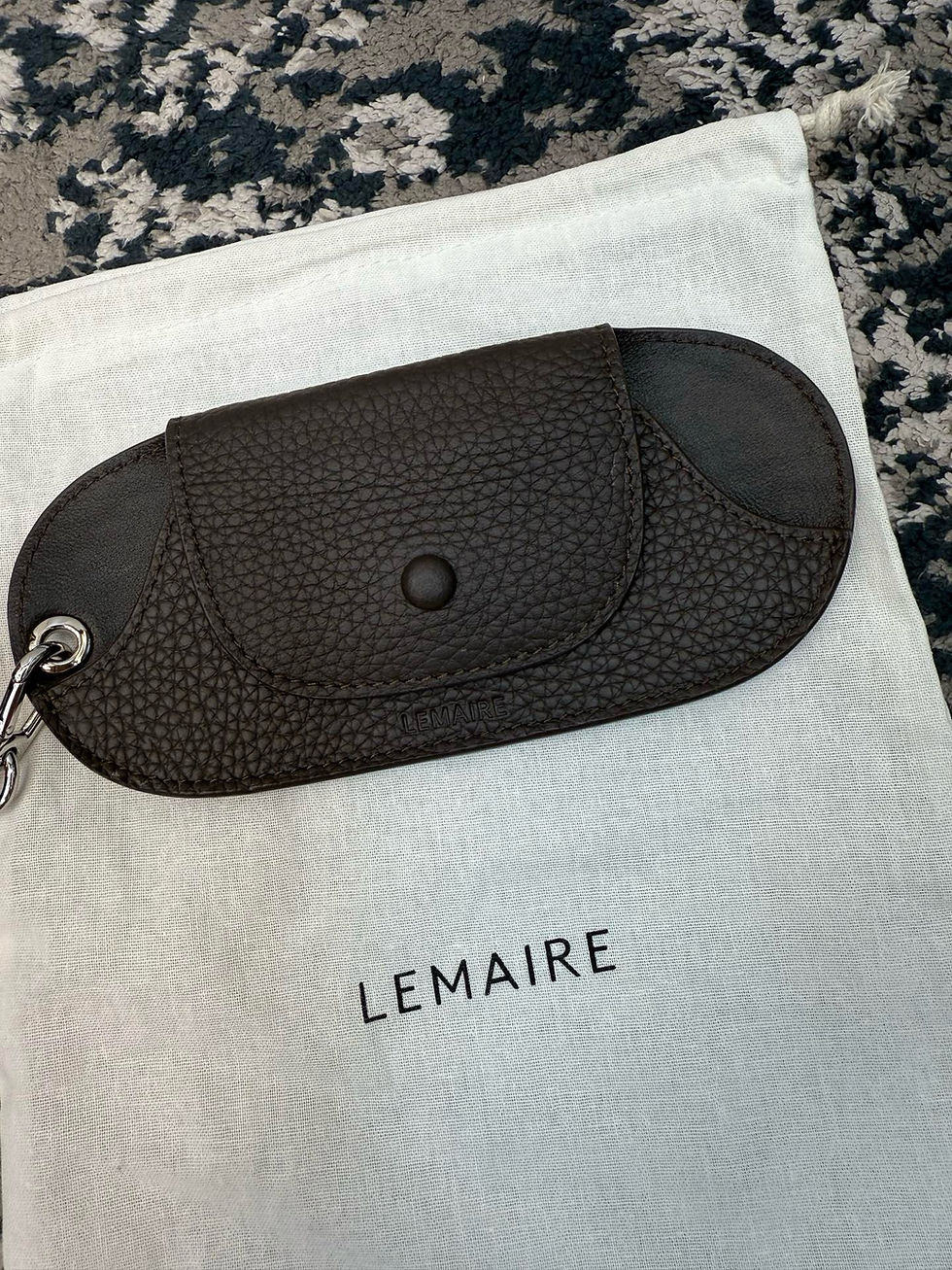 Thumbnail: SS26 Brown Bell Glasses Holder Pouch