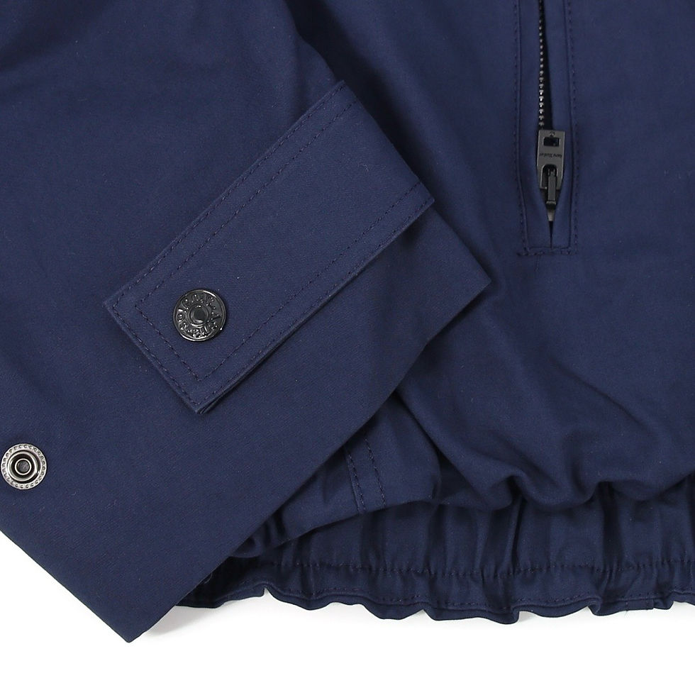 Thumbnail: SS26 Bomber with Faxu Leather Collar