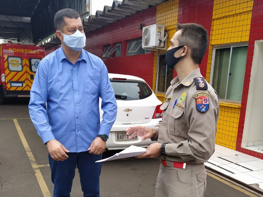 Cessão de uso de imóveis do município ao corpo de Bombeiros vai permitir melhorias na estrutura