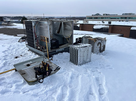 Commercial kitchen exhaust fan repair for restaurant and commercial kitchen equipment for businesses in Barrie, Ontario