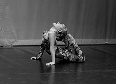 One of our students performing Acro