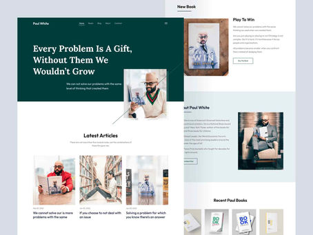 Benefits of Investing in Author Website Design Services