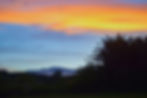 Sunset over mauna kea from Kulaniapia Falls