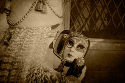 Performer Looking in Hand Mirror #1 2011