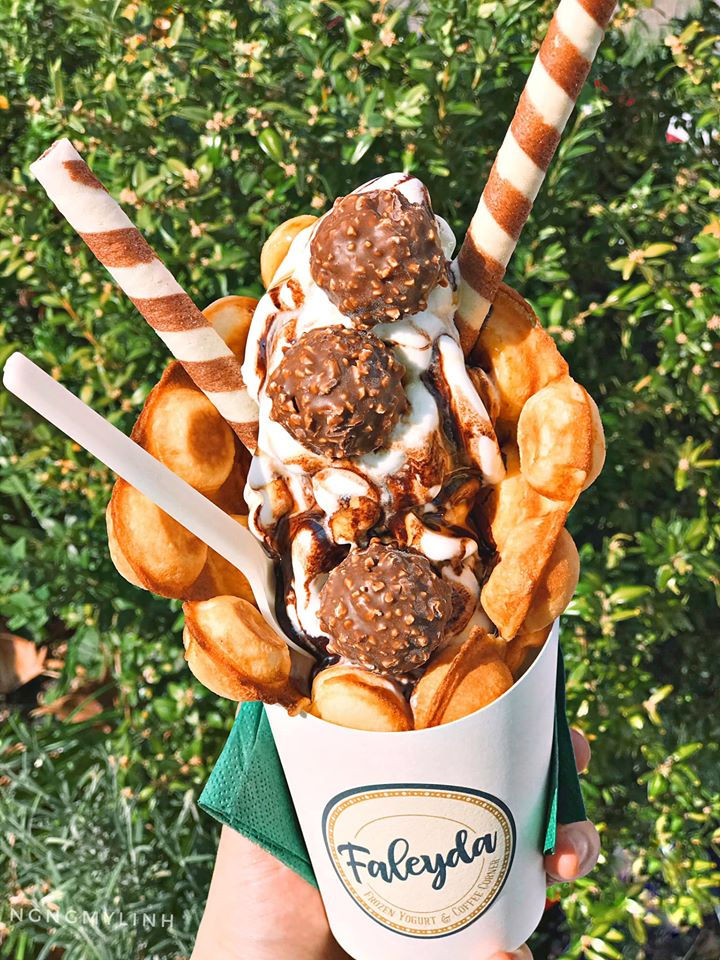 Faleyda Frozen Yogurt & Bubble Waffel