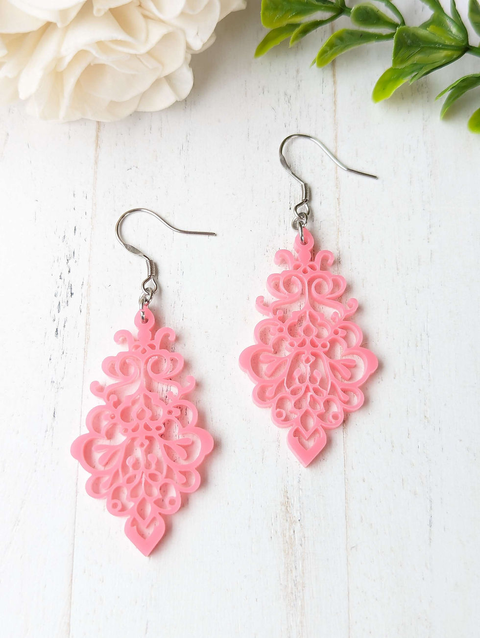 Thumbnail: Boho Pink Earrings
