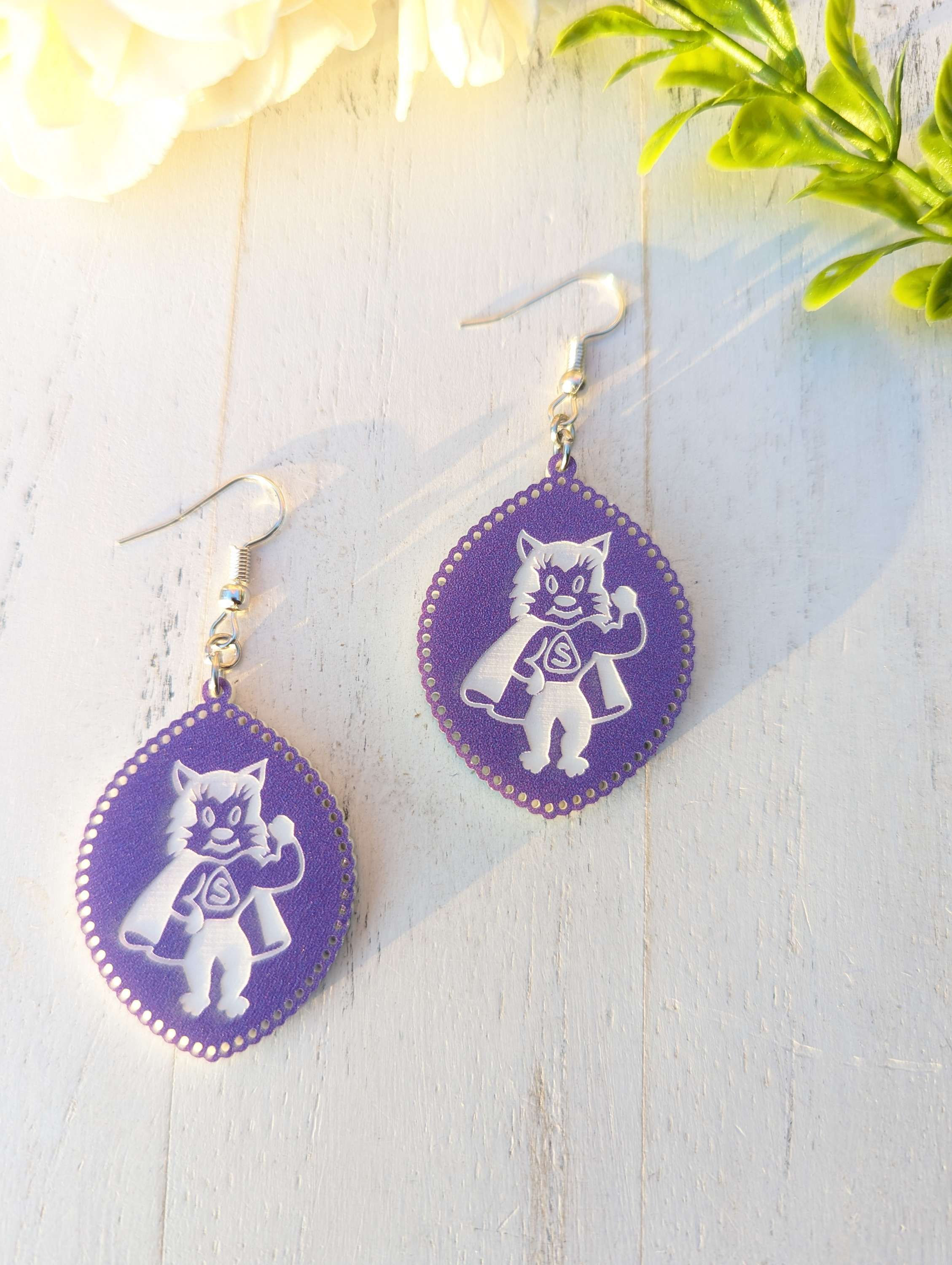 JLE Super Cat Dangle Earrings