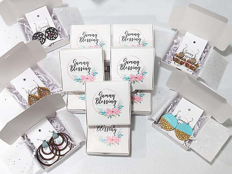 Wooden Earrings