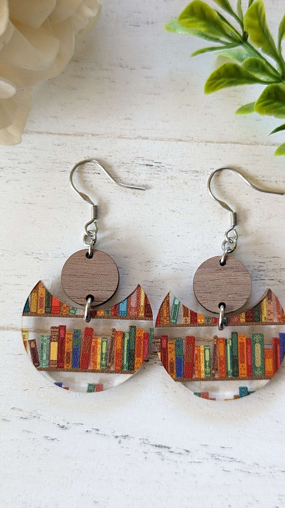 Thumbnail: Book Earrings for women