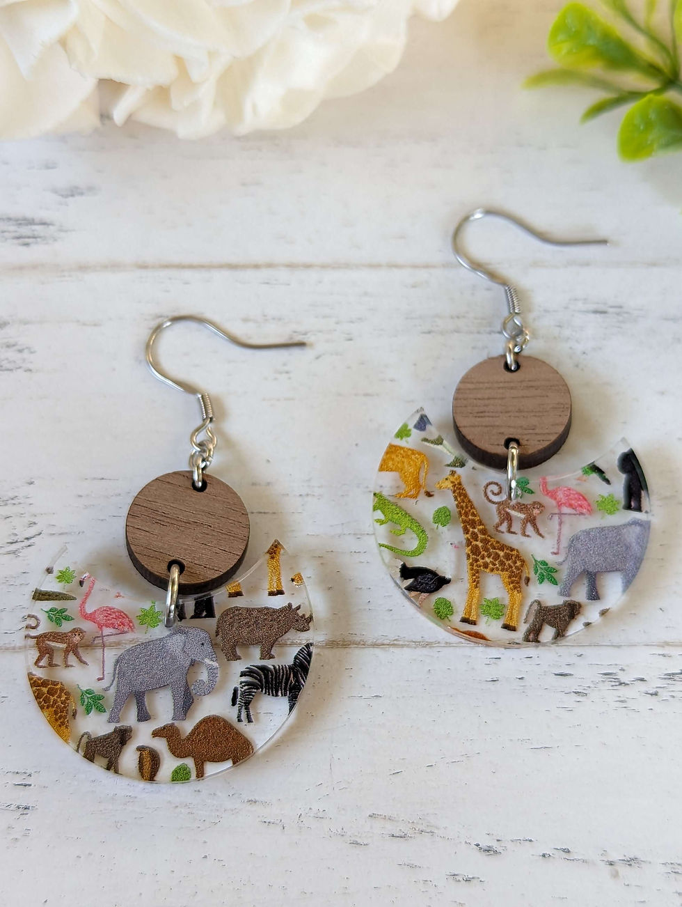 Animal Lover Acrylic Earrings