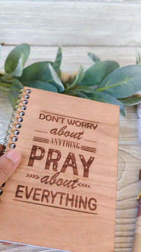 Thumbnail: Engraved note book