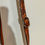 Thumbnail: Orange Gucci Python Bag with Bamboo Detail Tassle