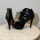 Thumbnail: Black Suede Louis Vuitton Heels