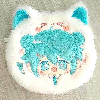 Thumbnail: Hatsune Miku Mini Plush Bag