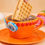 Thumbnail: One Piece – Portgas D. Ace Hat Ceramic Mug & Saucer Set