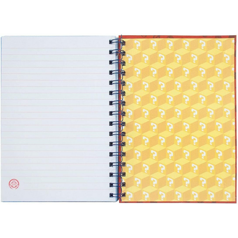 Thumbnail: Super Mario Bros NES Cartridge Notebook  A5 Journal