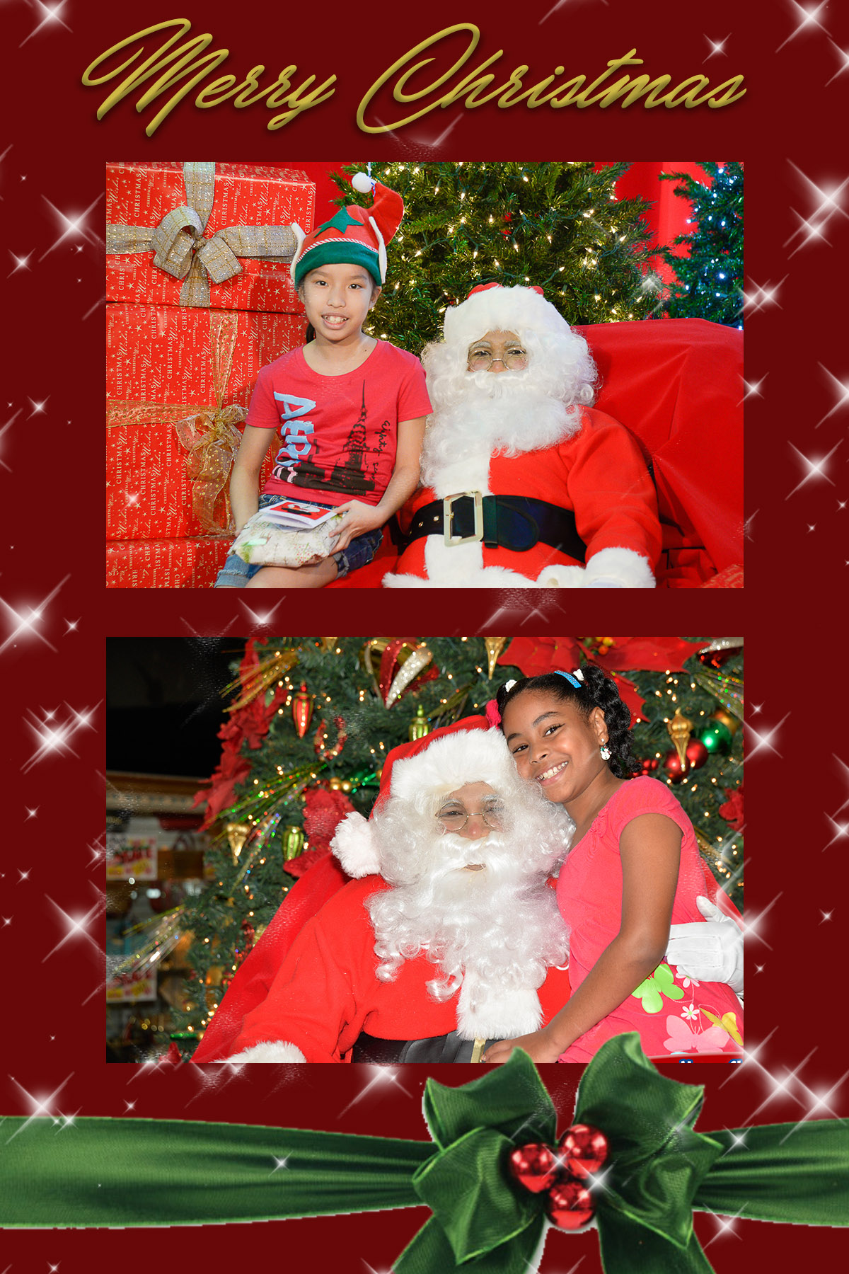 Holly Jolly- Two Frames