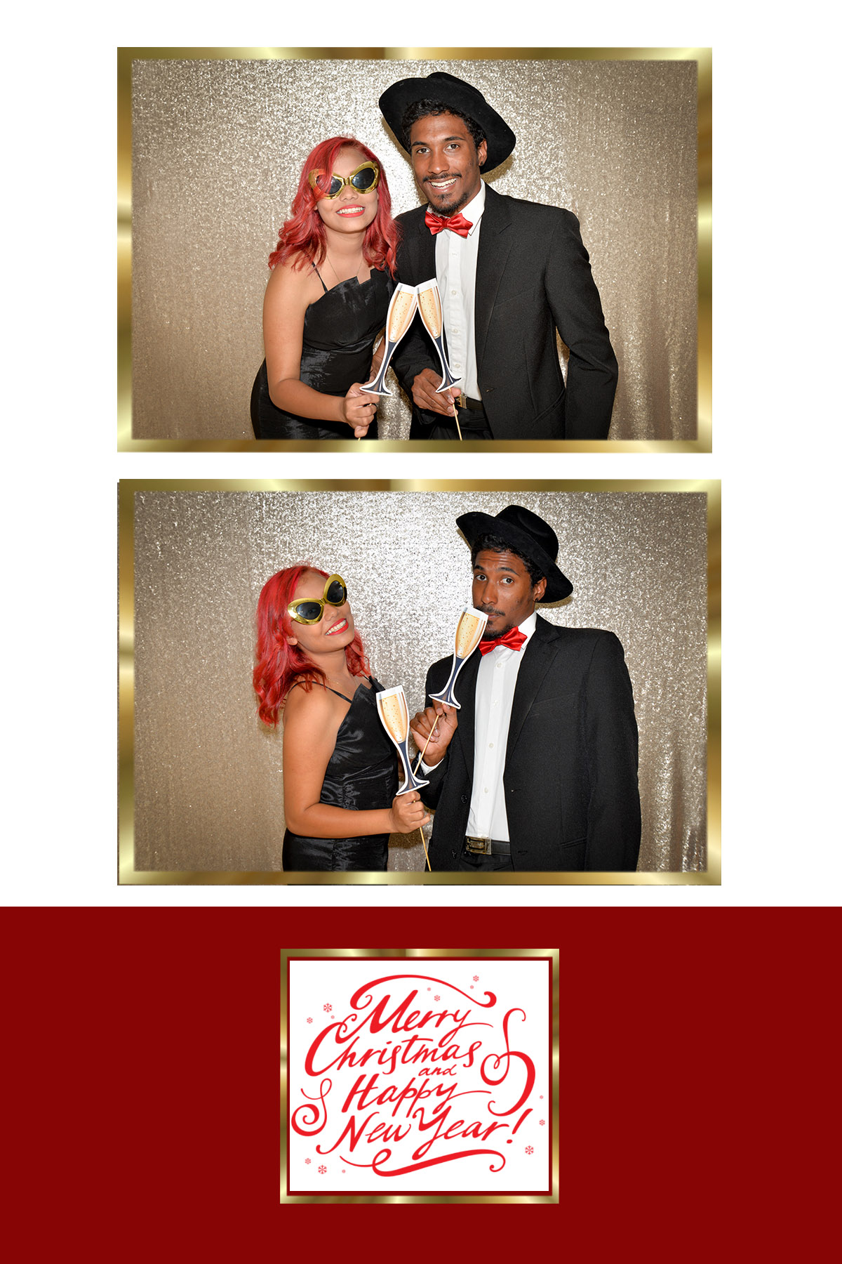 Classic Red- Two frames-Horizontal