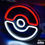 Thumbnail: Poké Ball Neon LED Wall Light – Large 25” Diameter