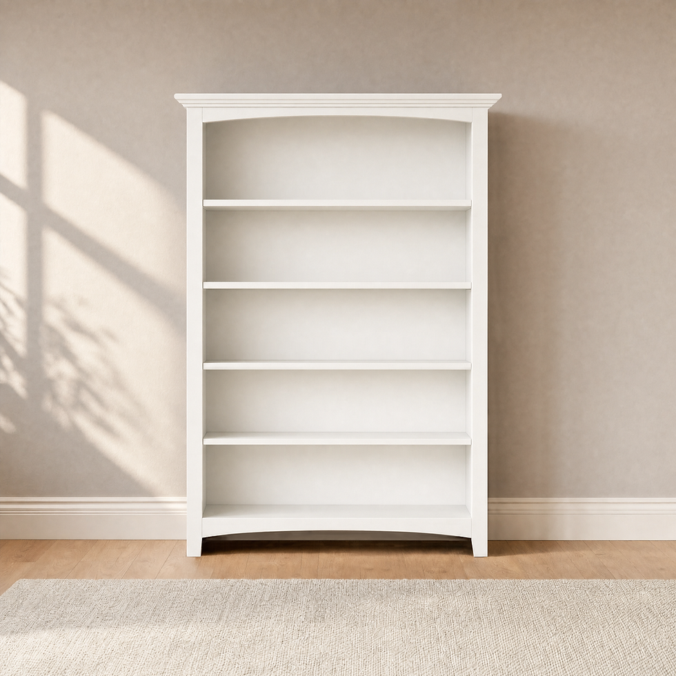 Thumbnail: McKenzie 36"W x 60"H Alder Bookcase