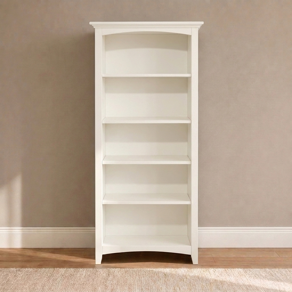 Thumbnail: McKenzie 24"W x 60"H Alder Bookcase