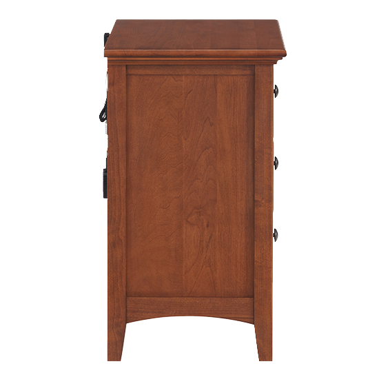 Thumbnail: McKenzie Small 3-Drawer Nightstand