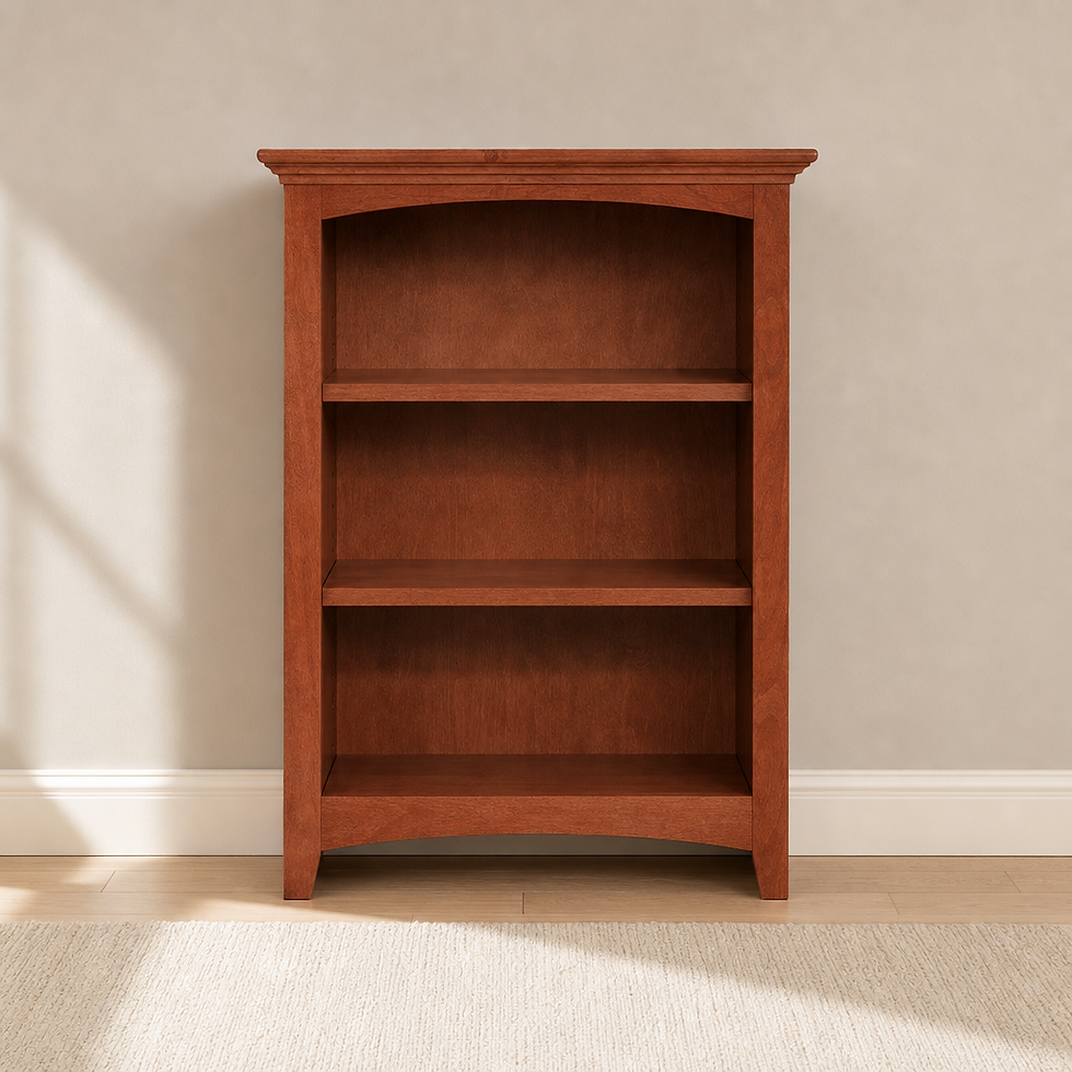 Thumbnail: McKenzie 24"W x 36"H Alder Bookcase