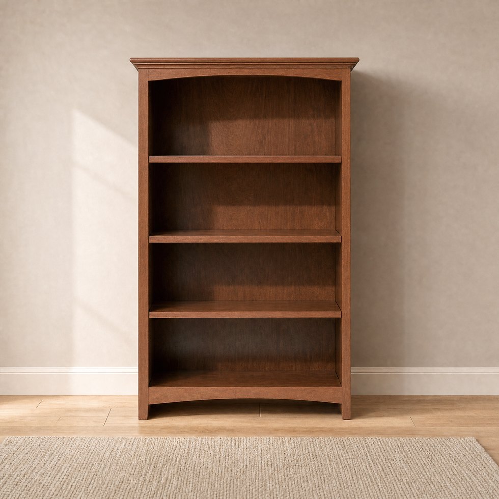 Thumbnail: McKenzie 30"W x 48"H Alder Bookcase