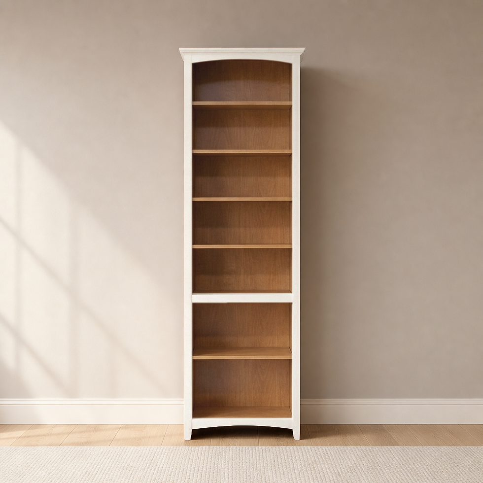 Thumbnail: McKenzie 24"W x 84"H Alder Bookcase