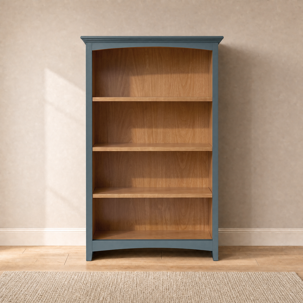 Thumbnail: McKenzie 30"W x 48"H Alder Bookcase